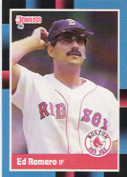 1988 Donruss Baseball Cards    623     Ed Romero